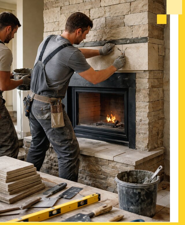 Проектирование и установка открытых каминов в Белорецке