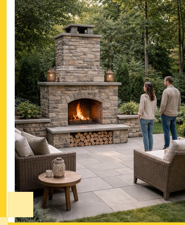 Уличные камины из кирпича в Белорецке от 152055 р. | ЭриданБлр