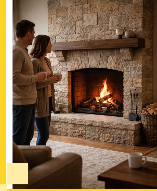 Каменные камины на заказ в Белорецке от 182466 р. | ЭриданБлр