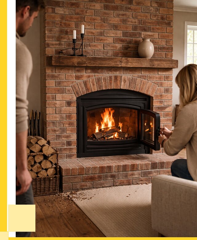 Кирпичные камины под ключ в Белорецке от 152055 р. | ЭриданБлр