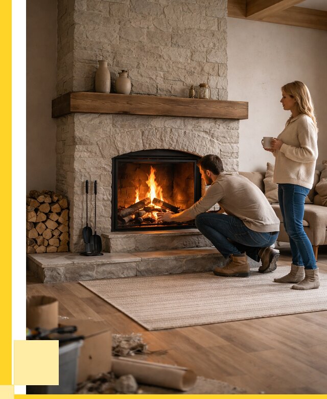 Камины для загородного дома в Белорецке от 354795 р., ЭриданБлр