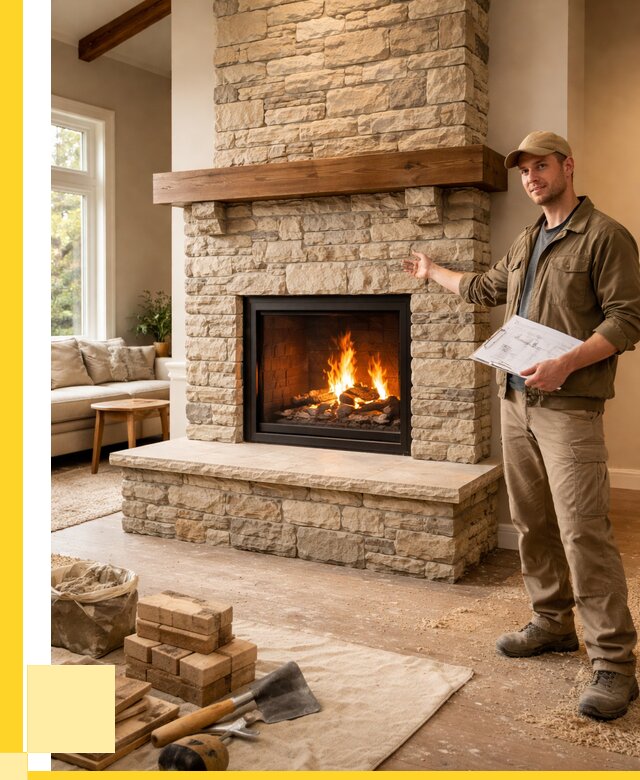 Камины под ключ в Белорецке от 182466 р. | ЭриданБлр — установка