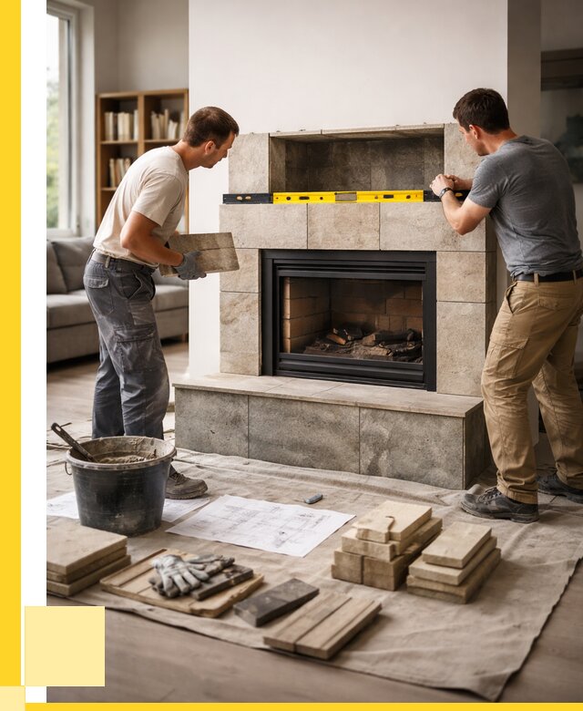 Монтаж каминов и установка в Белорецке от 45617 р. | ЭриданБлр