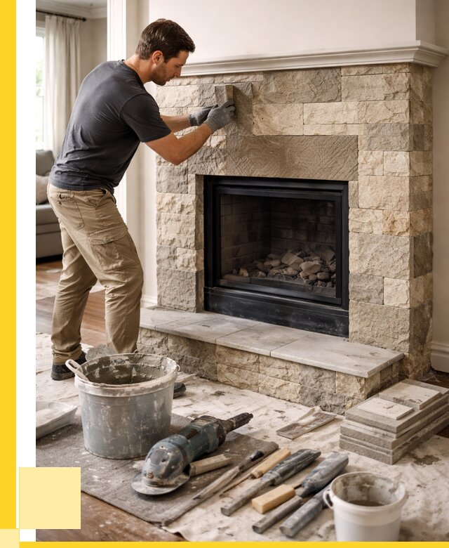 Ремонт каминов и печей в Белорецке от 15206 р. | ЭриданБлр