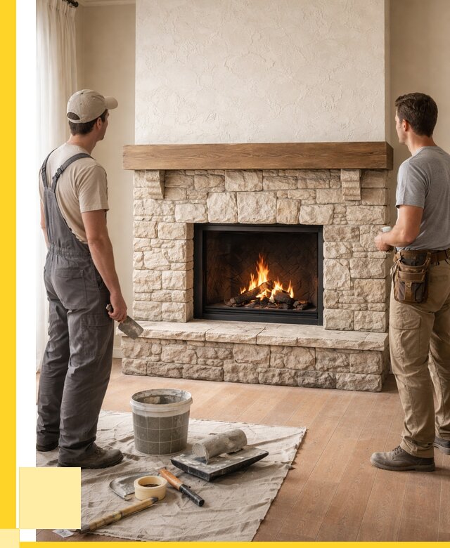 Отделка каминов в Белорецке от 6589 р. под ключ | ЭриданБлр