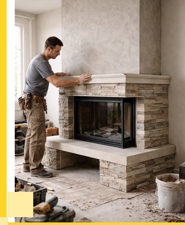 Изготовление каминов под ключ в Белорецке от 152055 р. | ЭриданБлр