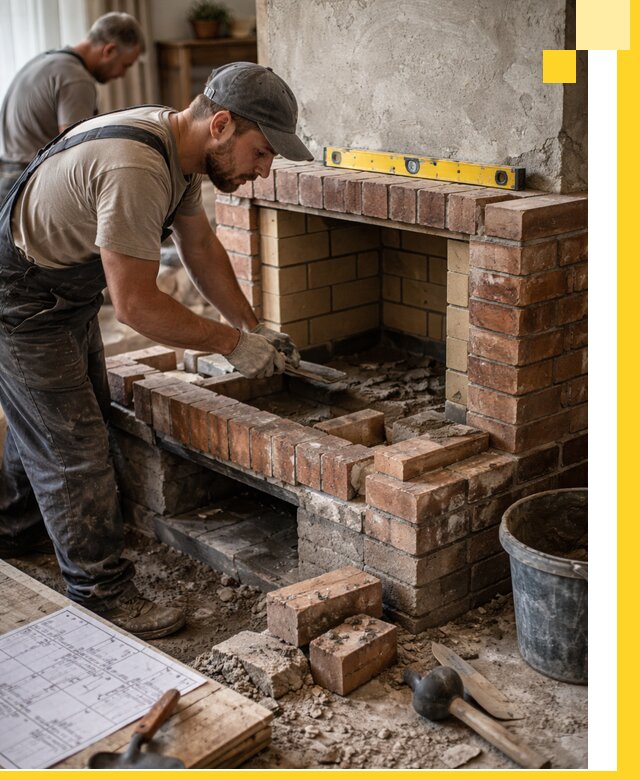 Изготовление и установка каминопечей под ключ в Белорецке