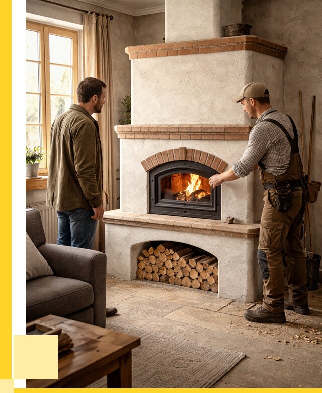 Печи камины в Белорецке: кирпичные, изразцовые от 60822 р. | ЭриданБлр