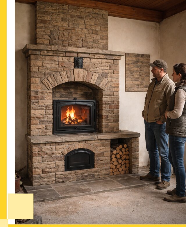 Кирпичная печь под ключ в Белорецке от 152055 р. | ЭриданБлр