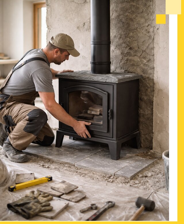 Профессиональный монтаж печей и каминов в Белорецке под ключ