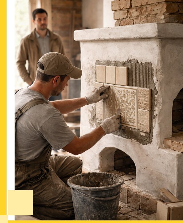 Отделка печей и банных печей в Белорецке от 35480 р. | ЭриданБлр