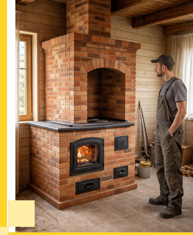 Кирпичные печи в Белорецке: купить от 152055 р. | ЭриданБлр