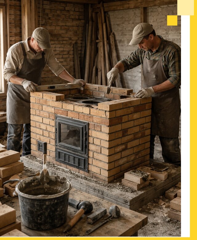 Изготовление и установка варочных печей под ключ в Белорецке