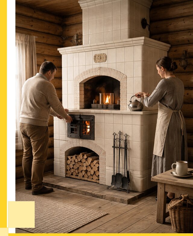 Русские печи в Белорецке: установка от 152055 р. ЭриданБлр