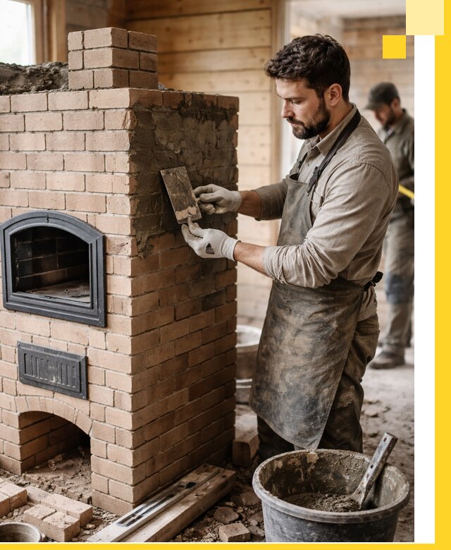 Изготовление и установка печей-шведок под ключ в Белорецке