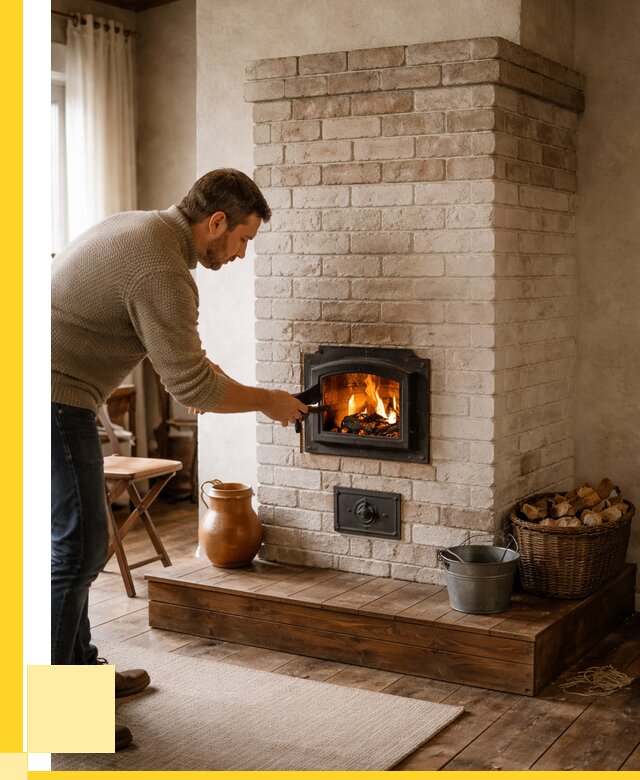 Печь голландка из кирпича в Белорецке от 86165 р. | ЭриданБлр