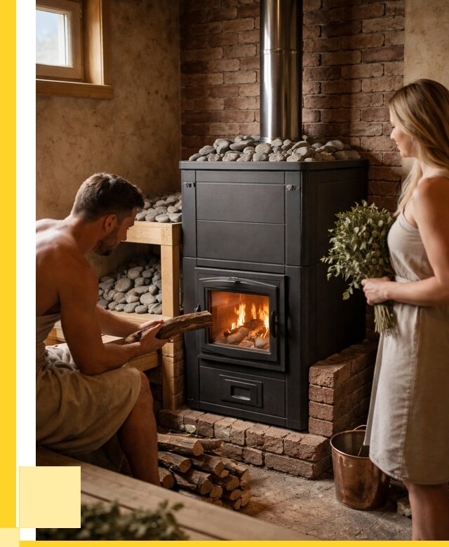 Кирпичная печь для бани на заказ в Белорецке от 55754 р. | ЭриданБлр