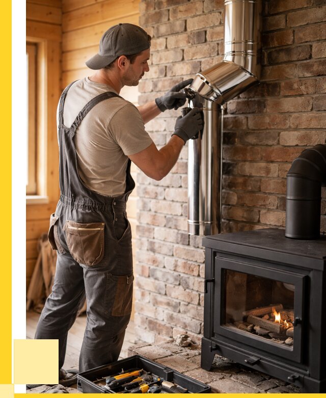 Монтаж дымоходов для печей в Белорецке от 7603 р. | ЭриданБлр