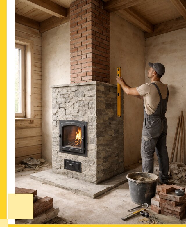 Печи и дымоходы под ключ в Белорецке от 45617 р., ЭриданБлр