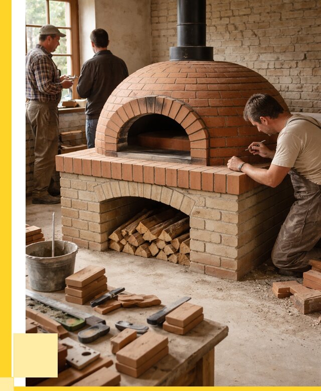 Помпейская печь дровяная для пиццы в Белорецке | ЭриданБлр от 202740 р.