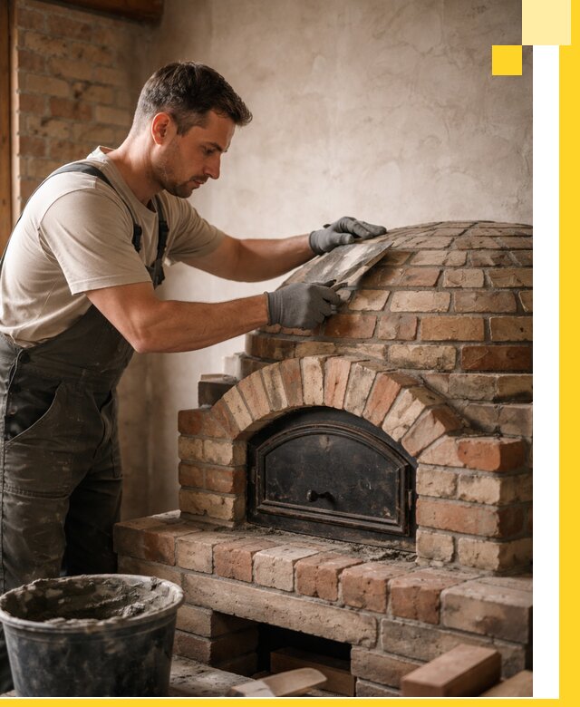 Изготовление и монтаж помпейских печей на заказ в Белорецке