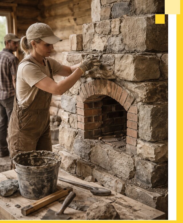 Каменные печи на заказ и монтаж в Белорецке, долговечные решения