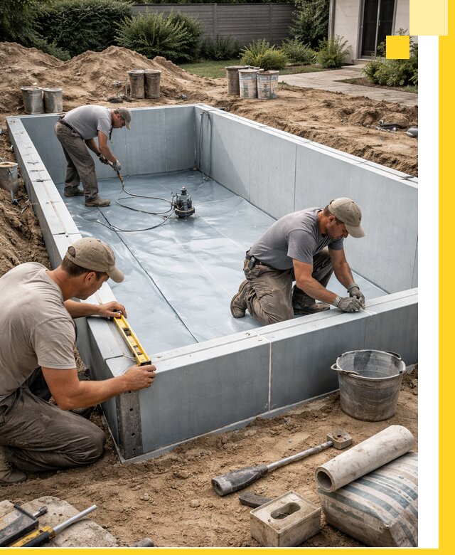 Профессиональный монтаж бассейнов под ключ в Белорецке с гарантией