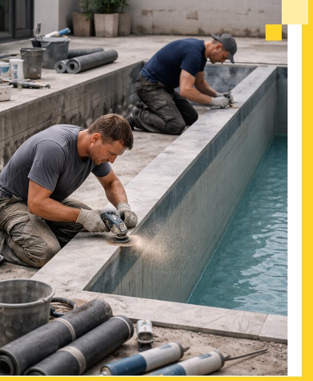 Профессиональный ремонт бассейнов под ключ в Белорецке