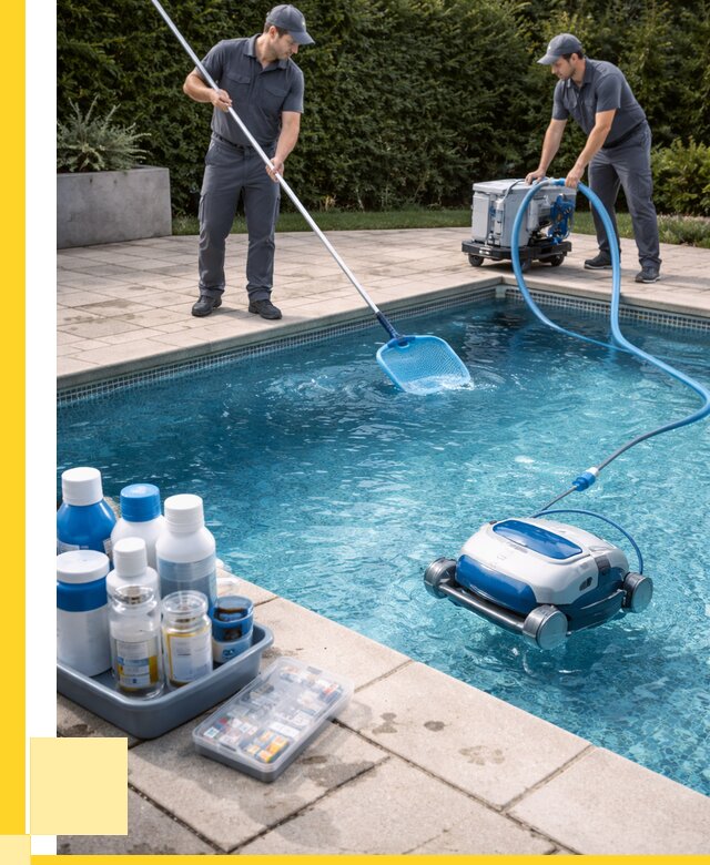 Чистка бассейнов в Белорецке роботами, от 4562 р. | ЭриданБлр