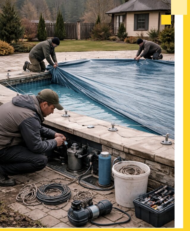 Консервация бассейнов в Белорецке: подготовка к длительному хранению