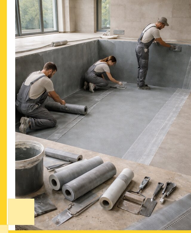 Гидроизоляция бассейнов в Белорецке от 2027 р., ЭриданБлр