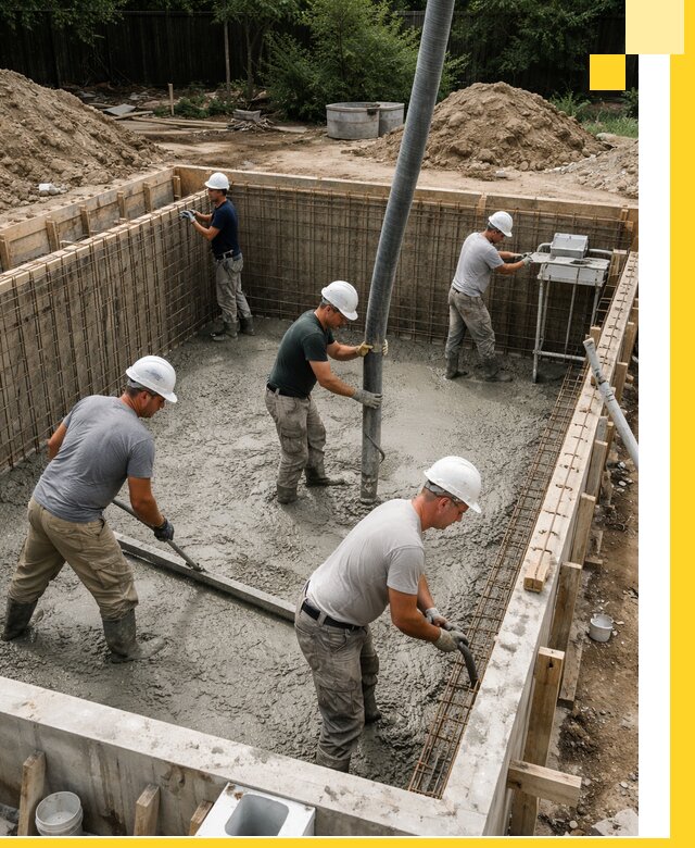 Строительство бетонных бассейнов под ключ в Белорецке