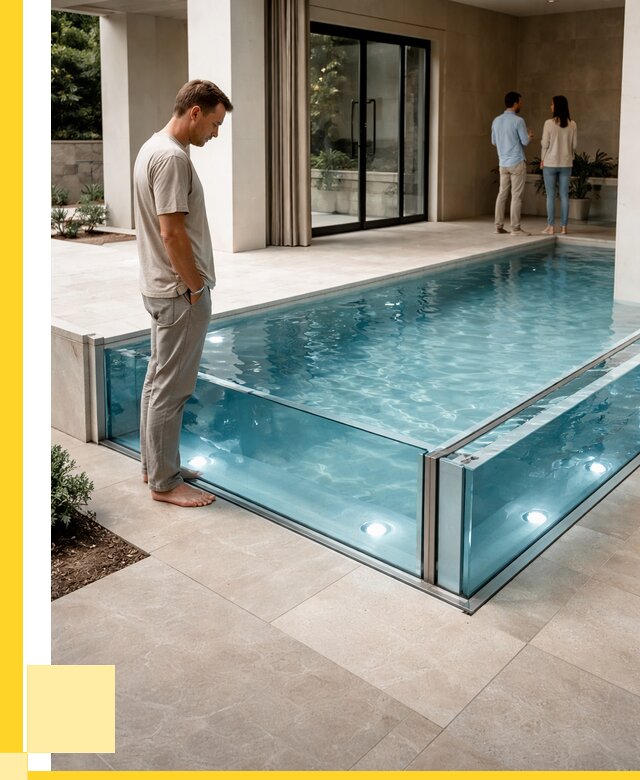 Стеклянные бассейны в Белорецке от 1216440 р. | ЭриданБлр — мозаика