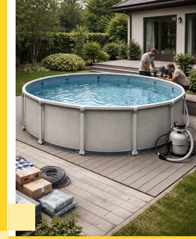 Купить каркасные бассейны в Белорецке от 45617 р. | ЭриданБлр