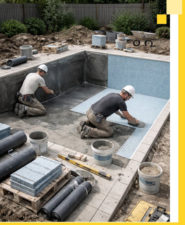 Проектирование и строительство стационарных бассейнов в Белорецке