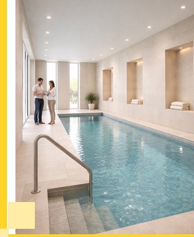 Бассейны в помещении под ключ в Белорецке от 1520550 р. | ЭриданБлр