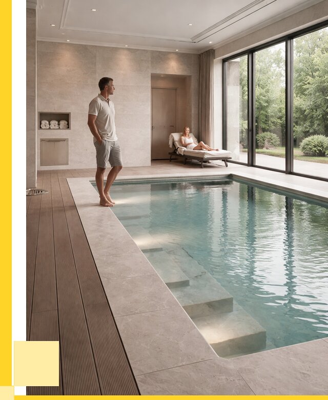 Бассейны в коттедже под ключ в Белорецке от 1216440 р. | ЭриданБлр