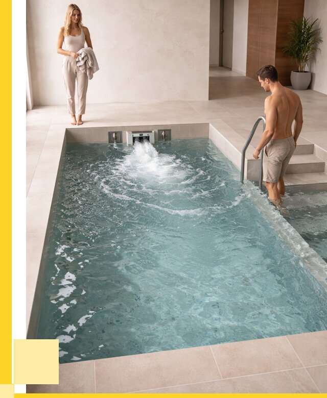 Бассейн с противотоком в Белорецке от 253425 р. | ЭриданБлр