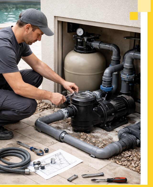 Поставка, монтаж и сервис насосов для бассейнов в Белорецке