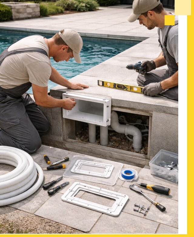 Поставка и установка скиммеров для бассейнов в Белорецке