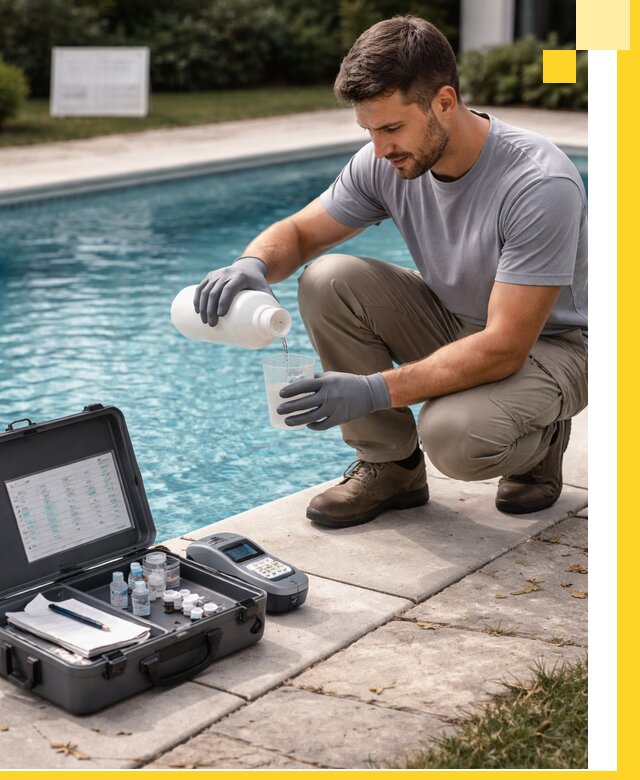 Профессиональная дезинфекция воды в бассейне в Белорецке