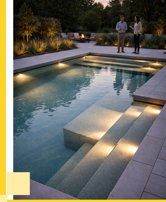 Освещение бассейнов в Белорецке под ключ от 25343 р. | ЭриданБлр