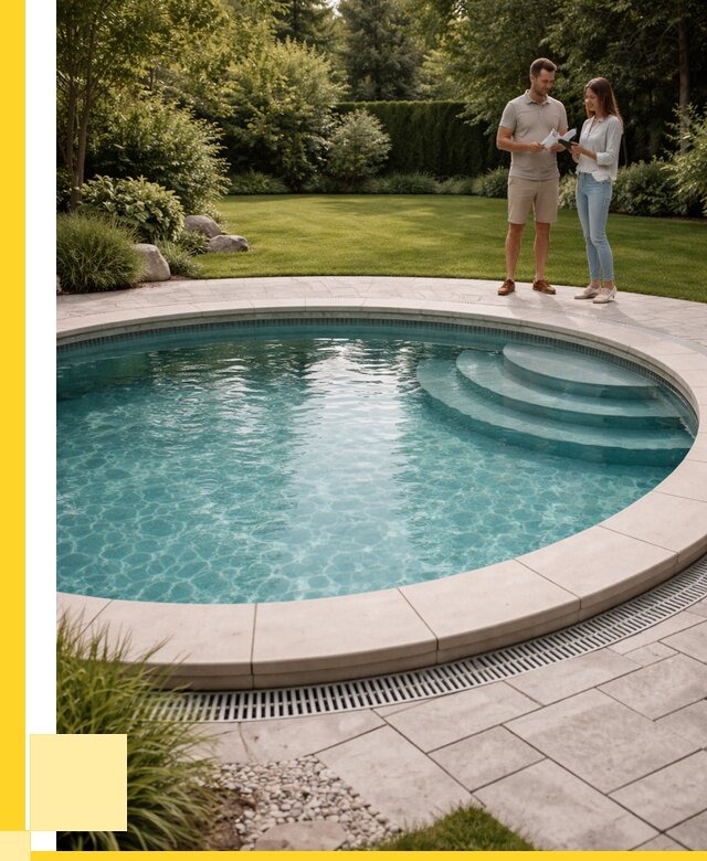 Круглые каркасные бассейны купить в Белорецке от 253425 р. | ЭриданБлр