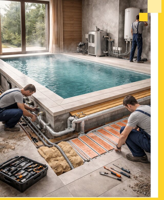 Проектирование и строительство тёплых бассейнов в Белорецке