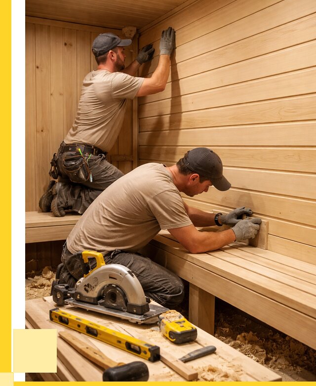 Обшивка саун вагонкой в Белорецке от 2534 р. | ЭриданБлр