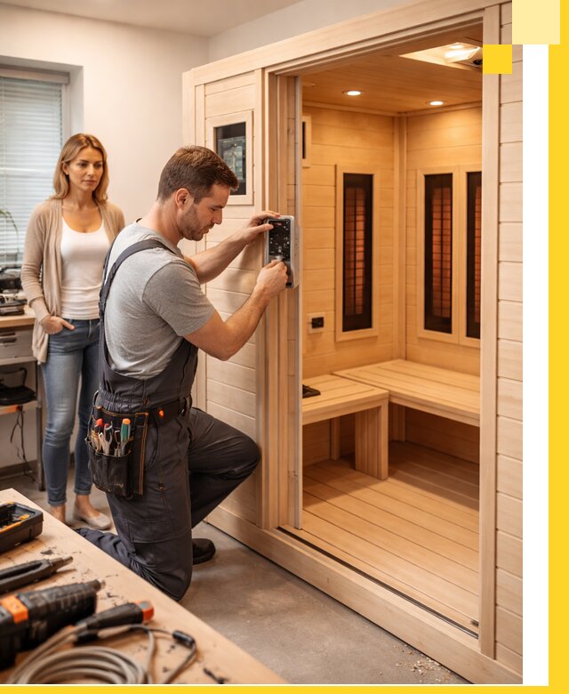 Инфракрасные сауны под ключ в Белорецке продажа и установка