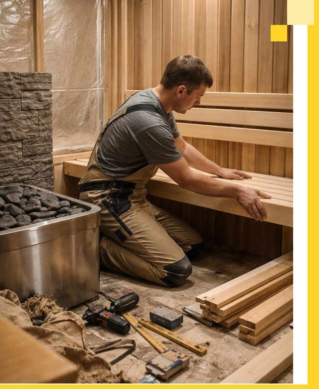 Сауны для дома под ключ с проектированием и монтажом в Белорецке