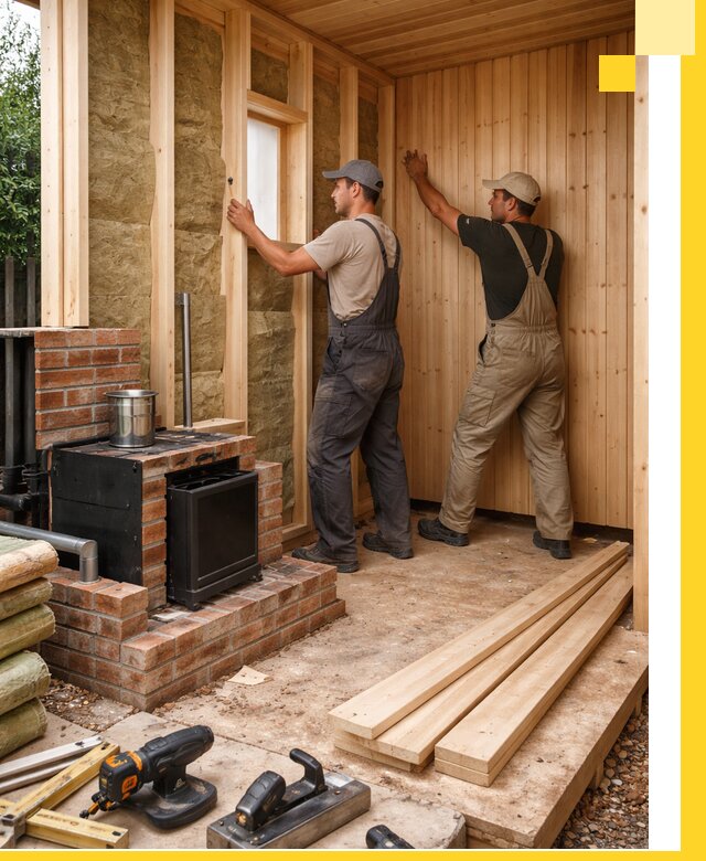 Строительство и установка дачных саун под ключ в Белорецке