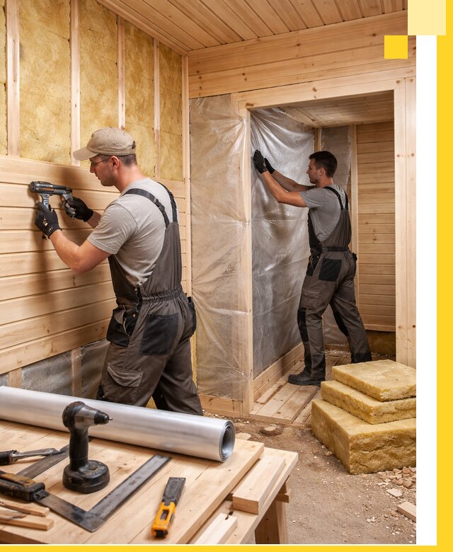 Бани под ключ в Белорецке с проектом и полным монтажом