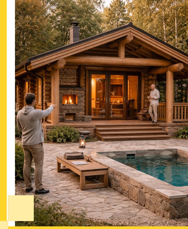 Проекты бань и хамам в Белорецке от 25343 р. | ЭриданБлр